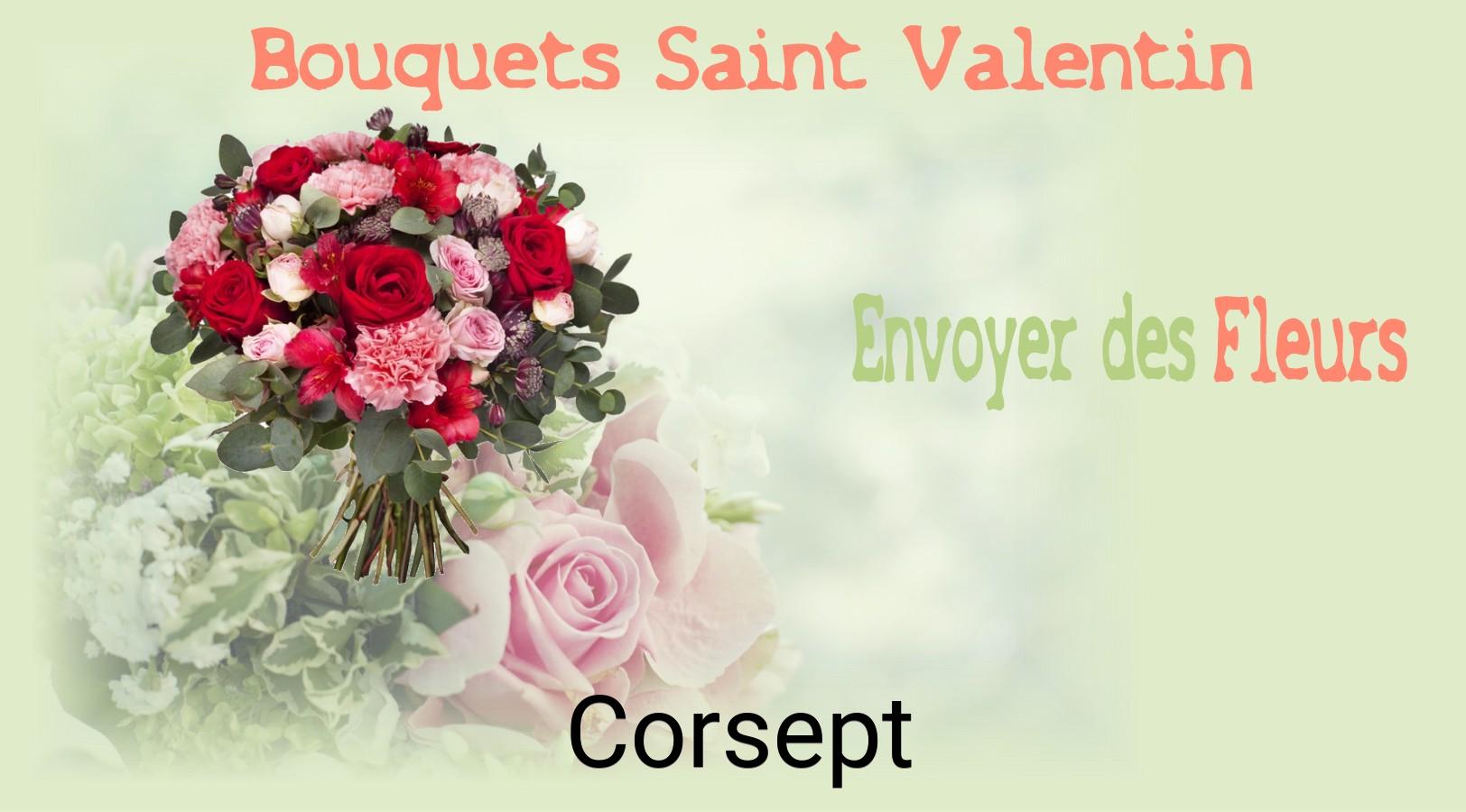 Roses de Saint-Valentin livrées à Corsept
